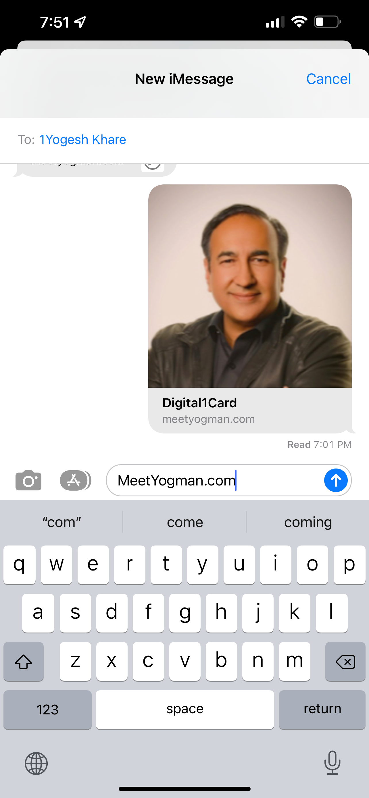 Digital One Card - Business