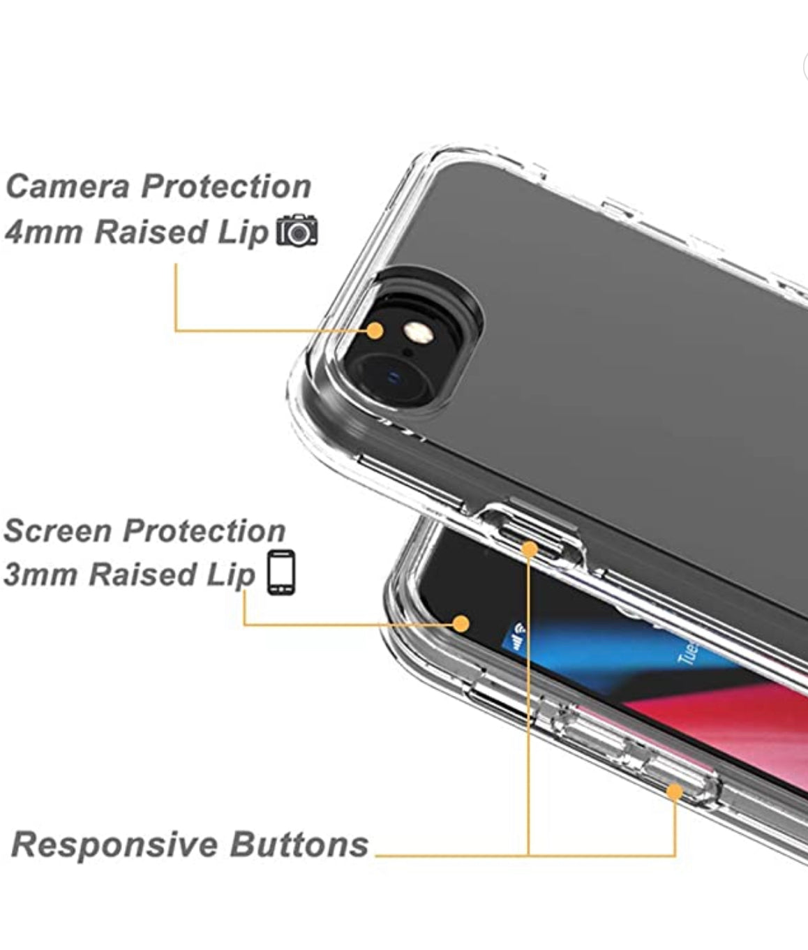 Custom QR code design iPhone SE (2020) SE 3 (2022) 7/8 Case